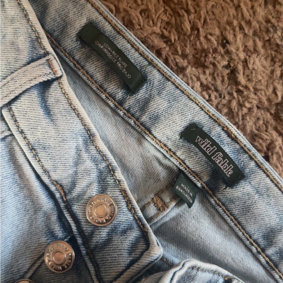 Wild Fable Light Blue Flare Jeans - Picture 2 of 3